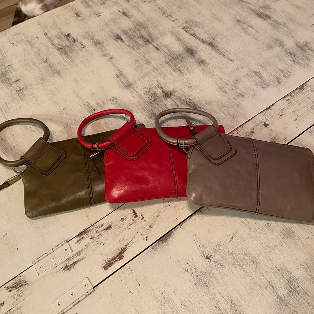 NWT HOBO Sable Ring-Handle Wristlet